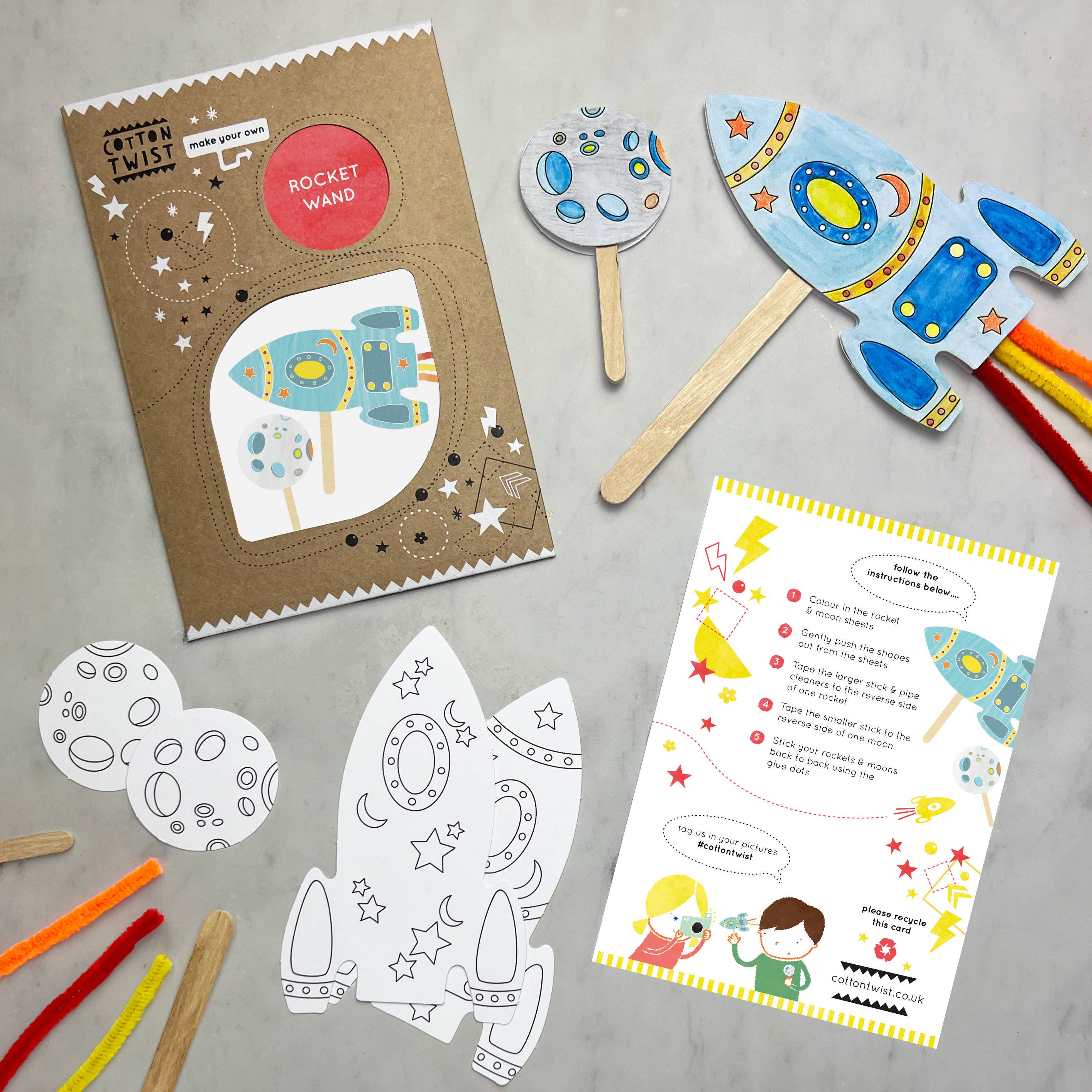 COTTON TWIST - Make Your Own Rocket Wand