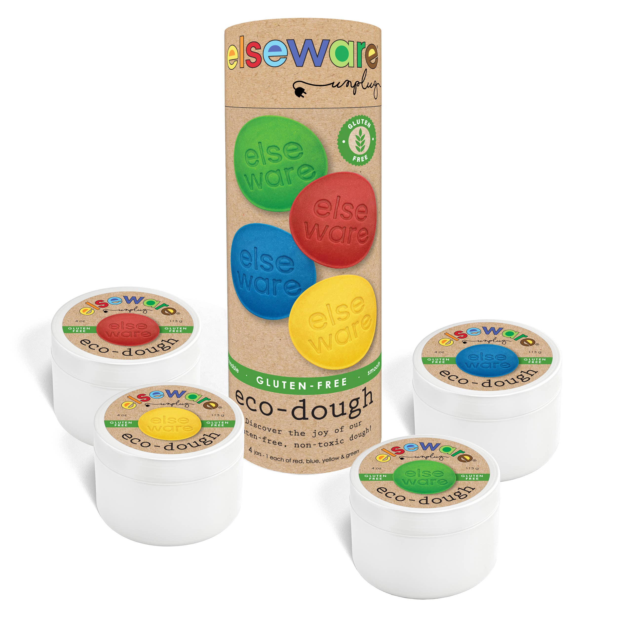 ECO KIDS  Eco-Dough 4-Pack