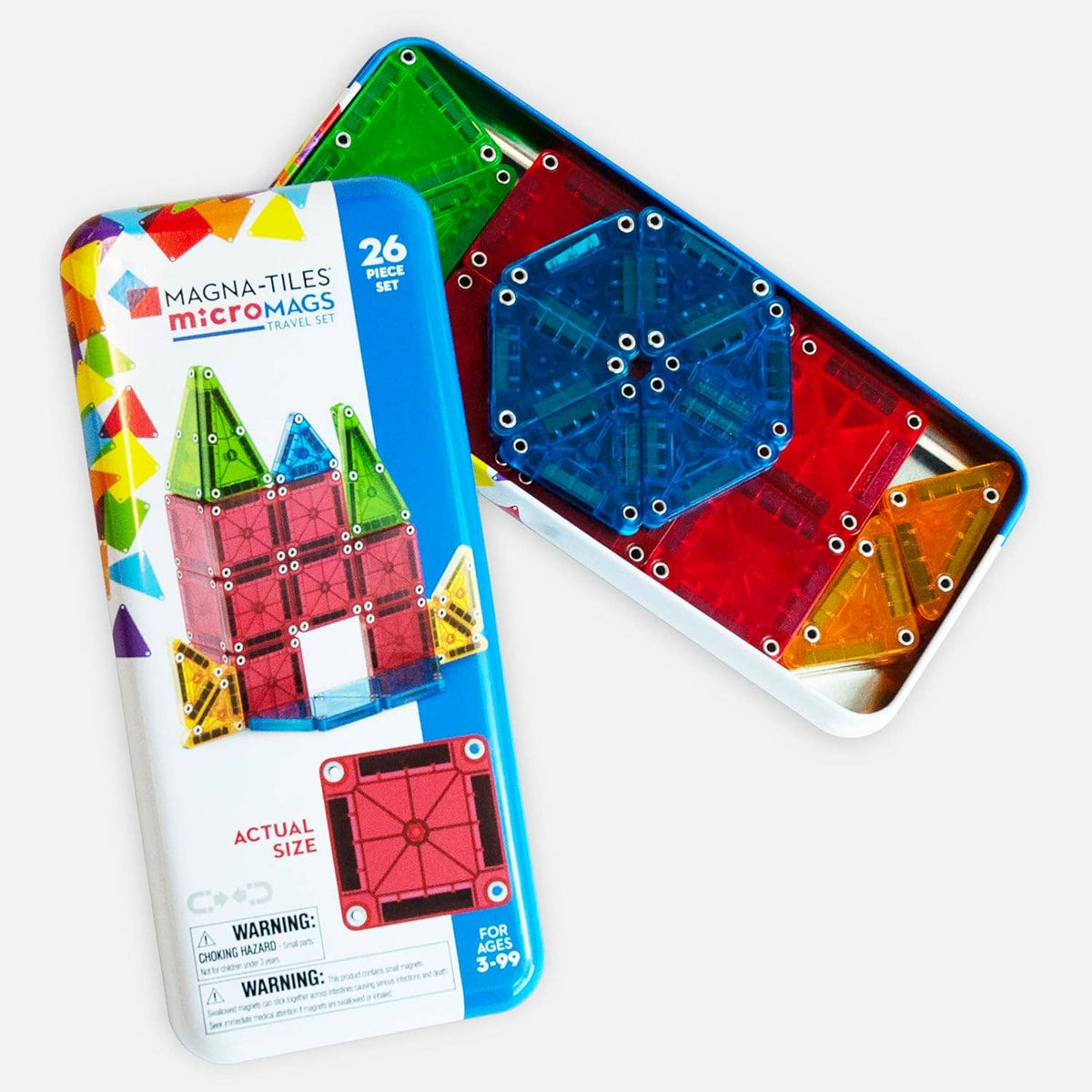 Magna-Tiles MicroMags Travel Set (26pcs)