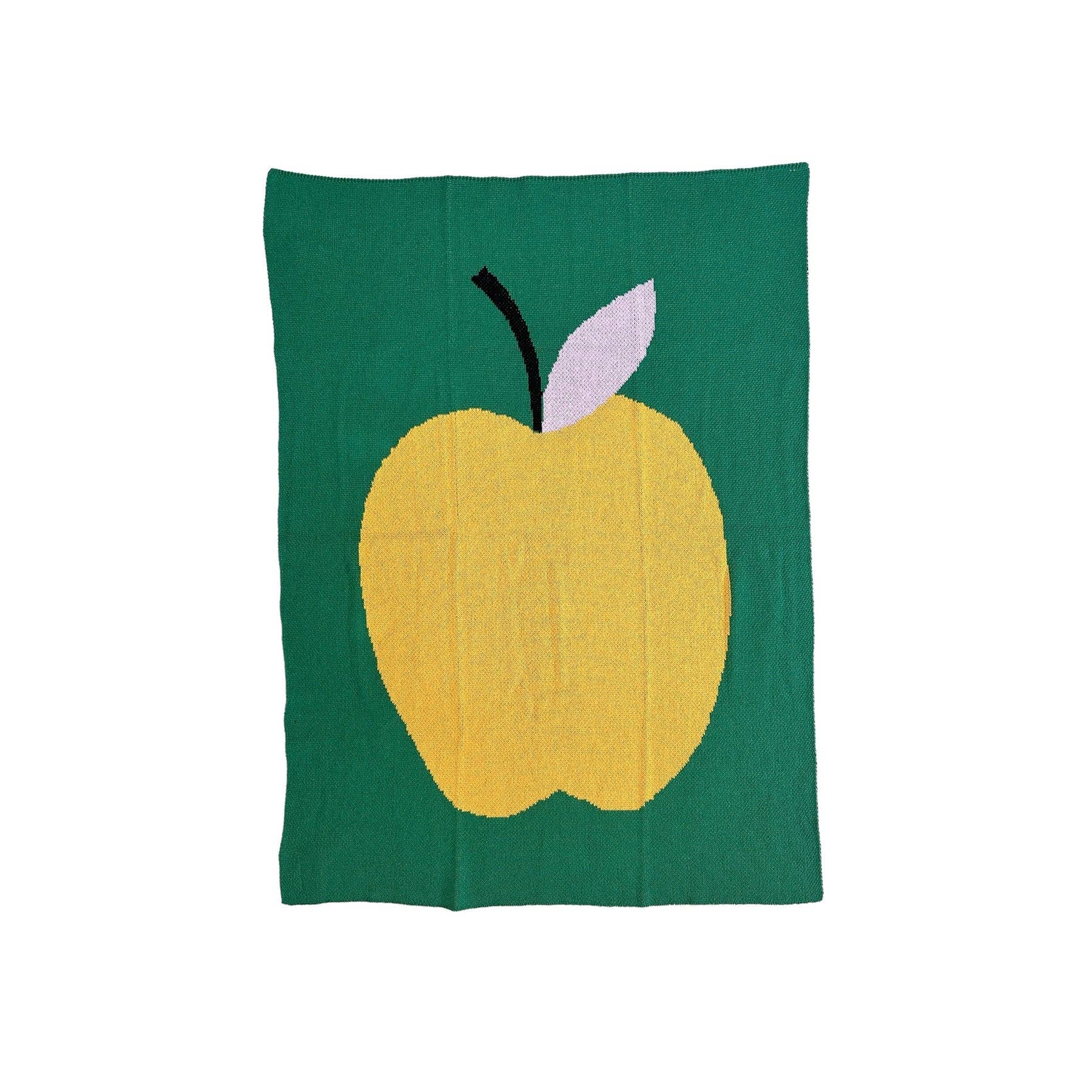 Fruit Salad Throw - Apple Baby Blanket