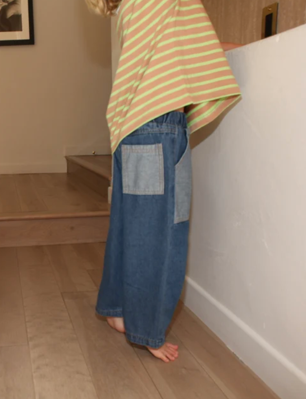 MILK TEETH Double Trouble Jean in Dark Wash