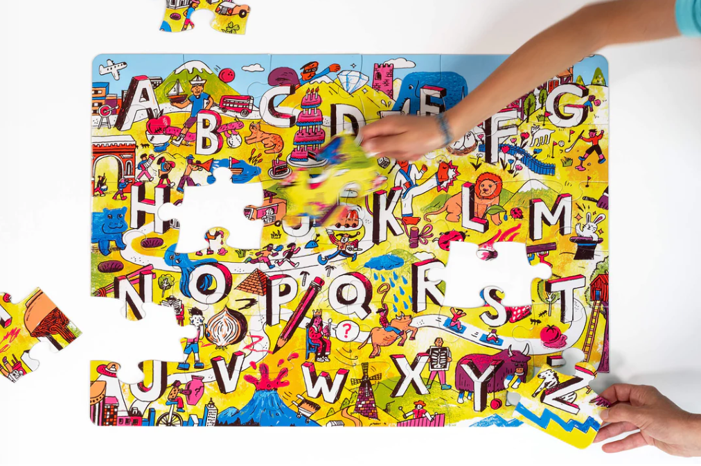 NOLJA Alphabet City Puzzle - 36 Large Pieces