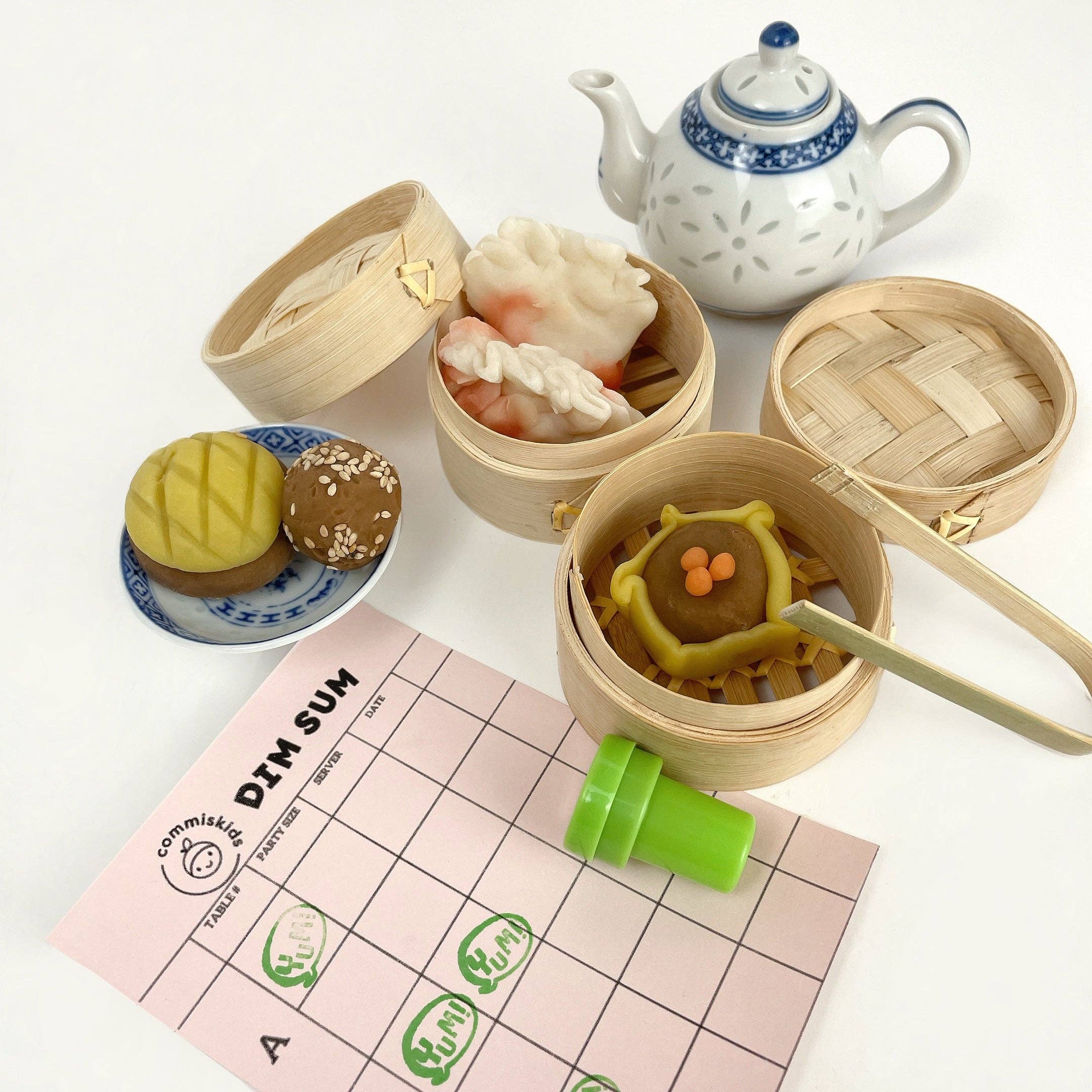 COMMIS KIDS Dim Sum Play Dough Activity Kit