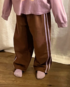 MILK TEETH Sunday Track Pants - Brown