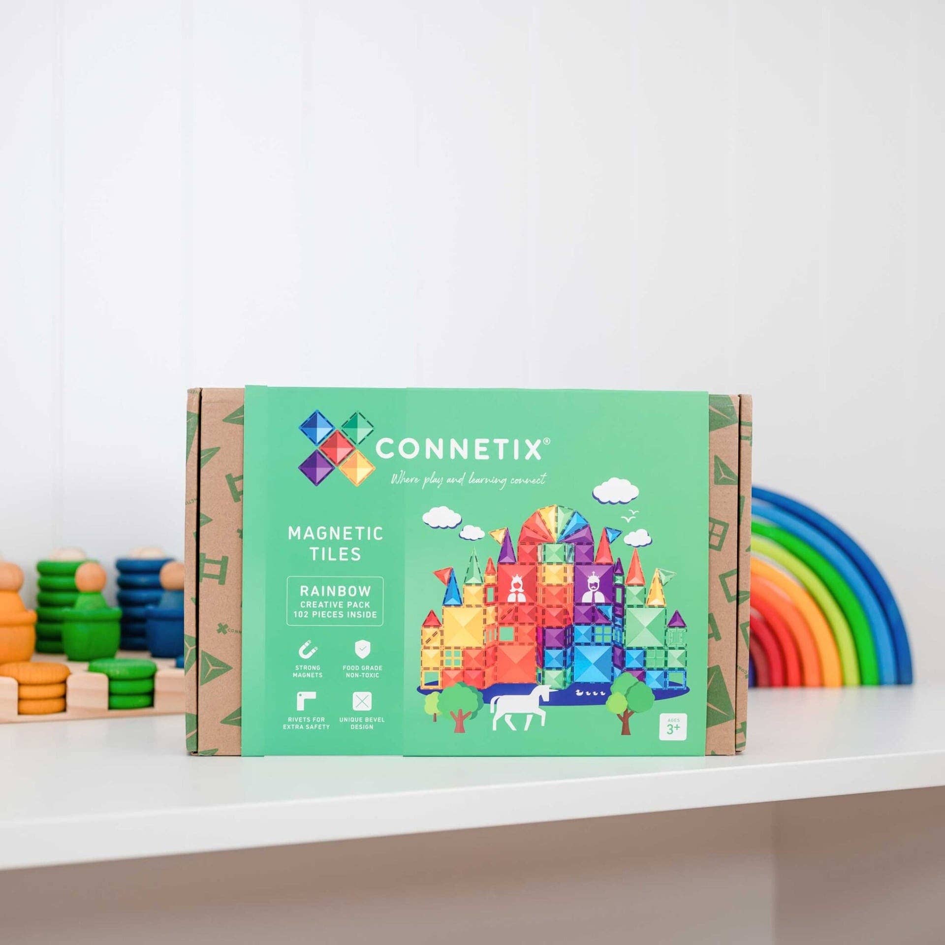 CONNETIX Rainbow Creative Pack