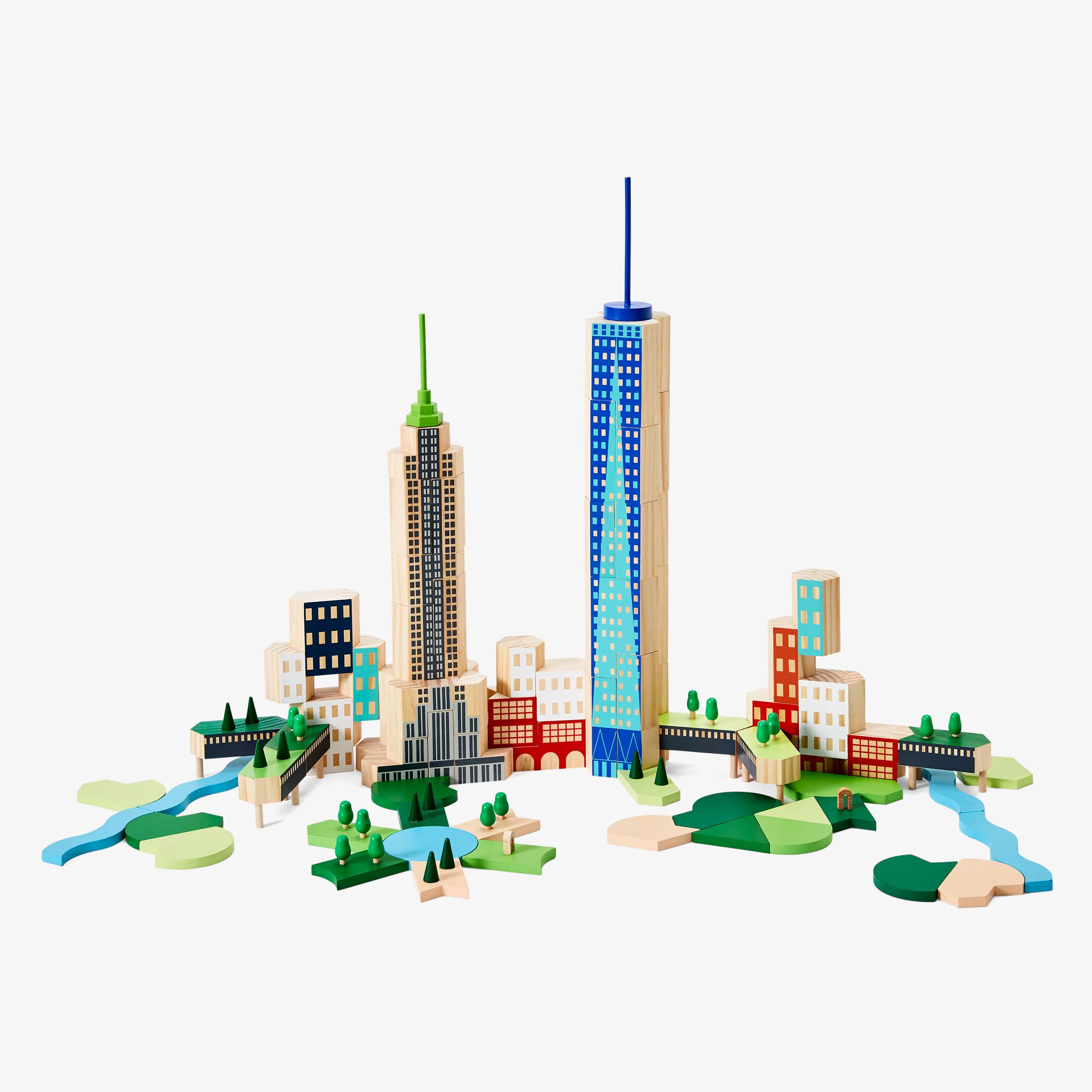 AREAWARE Blockitecture Big Apple Set