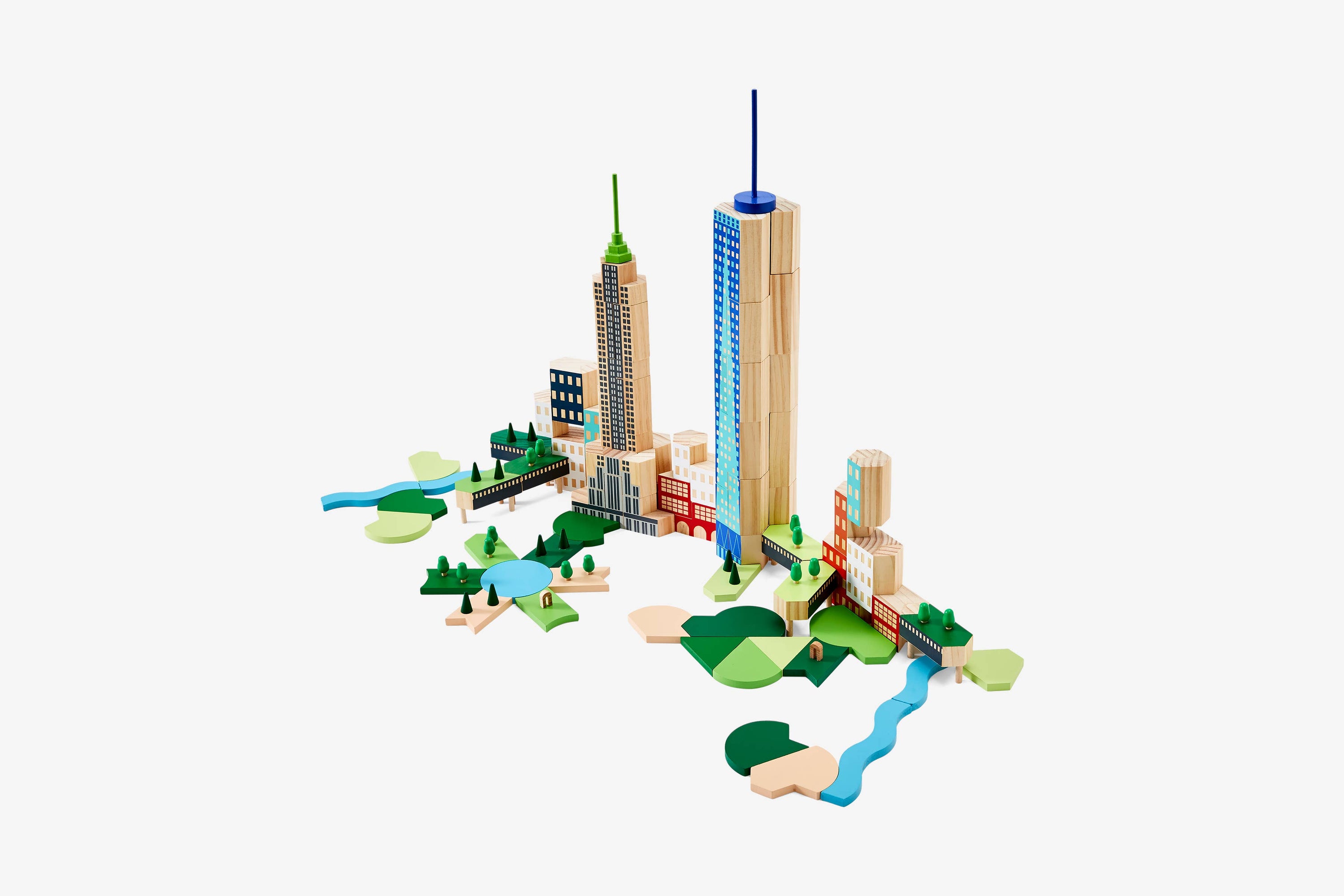 AREAWARE Blockitecture Big Apple Set