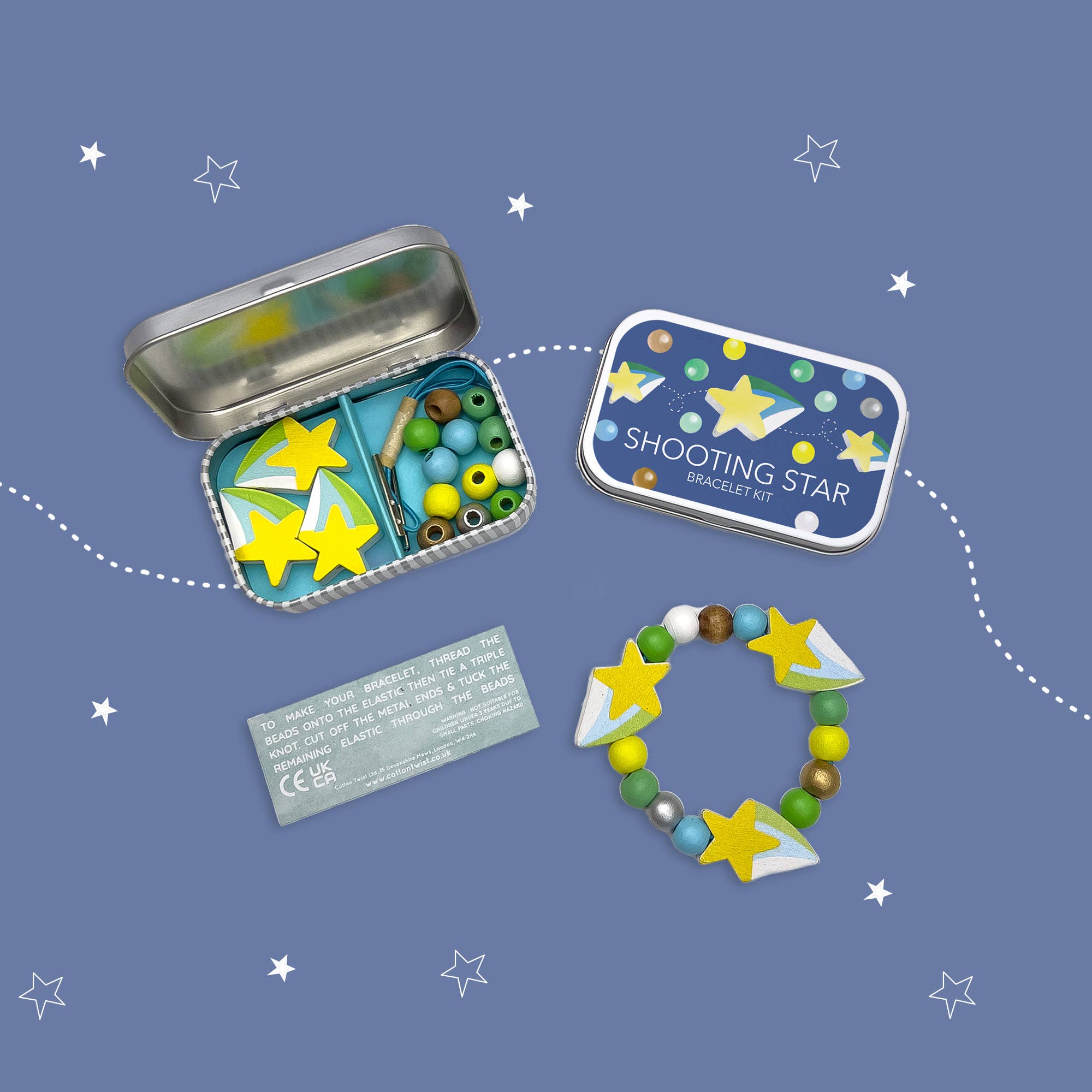 COTTON TWIST - Shooting Star Bracelet Gift Kit