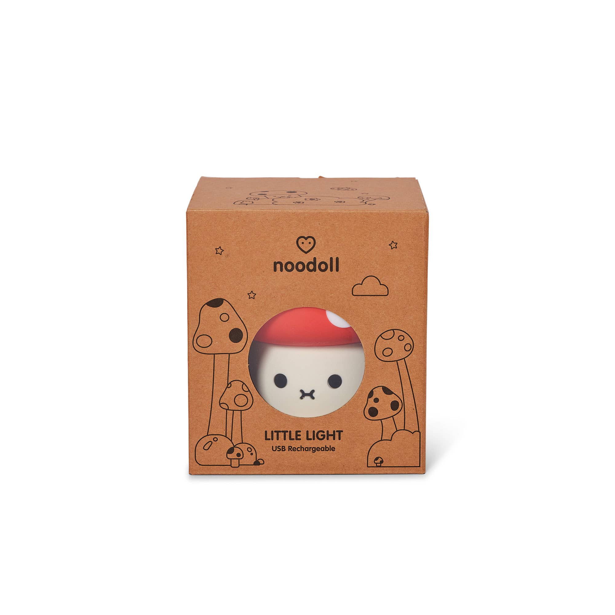 Little Light - Ricemogu - Red and White Mushroom