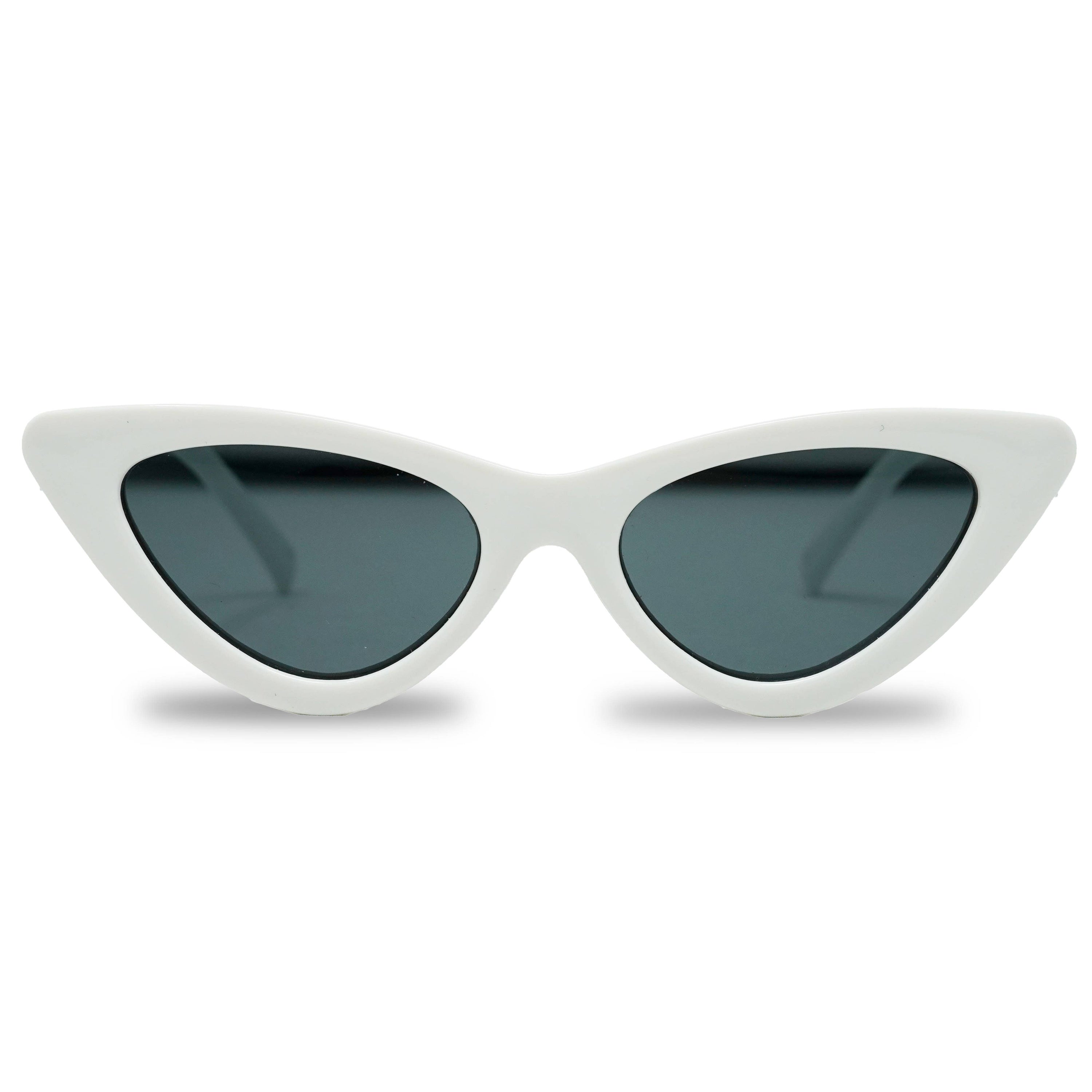 White - Priscilla Cat-Eye Sunglasses