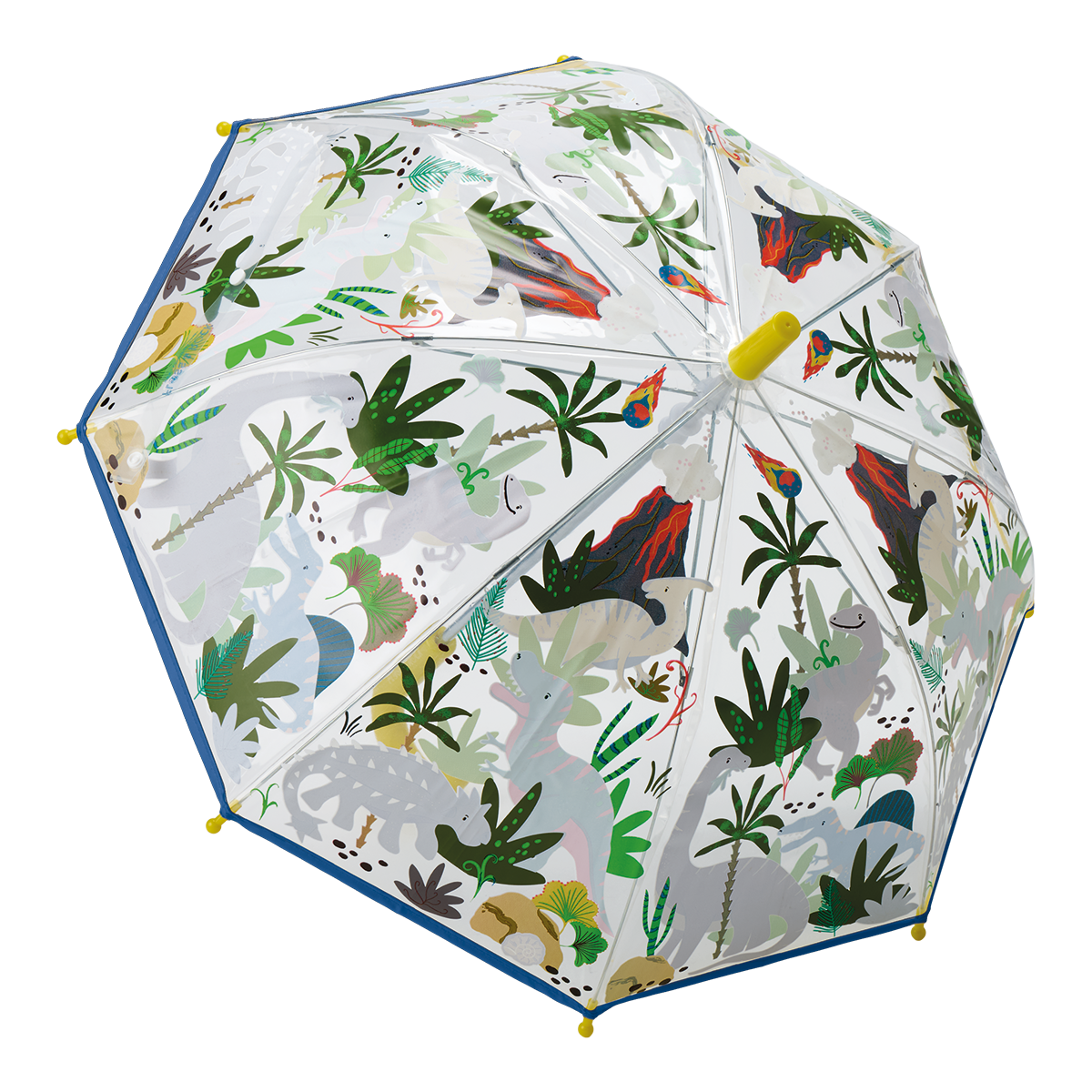 FLOSS & ROCK Dino Transparent Color Changing Umbrella