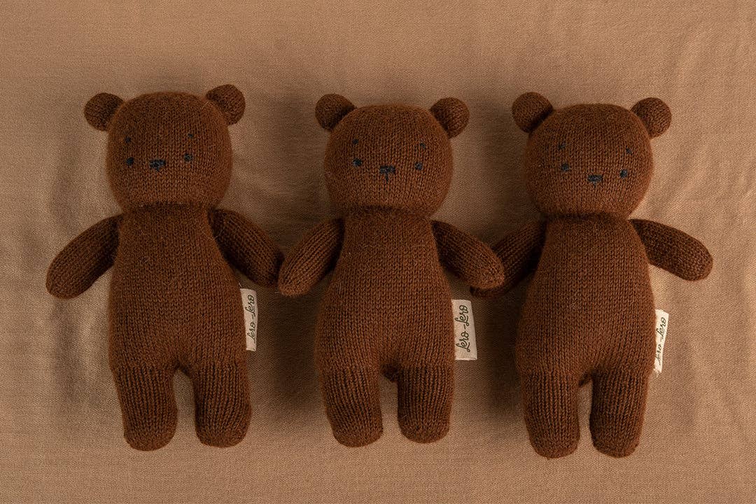 BROWN - Alpaca Teddy Bear - Lero Lero