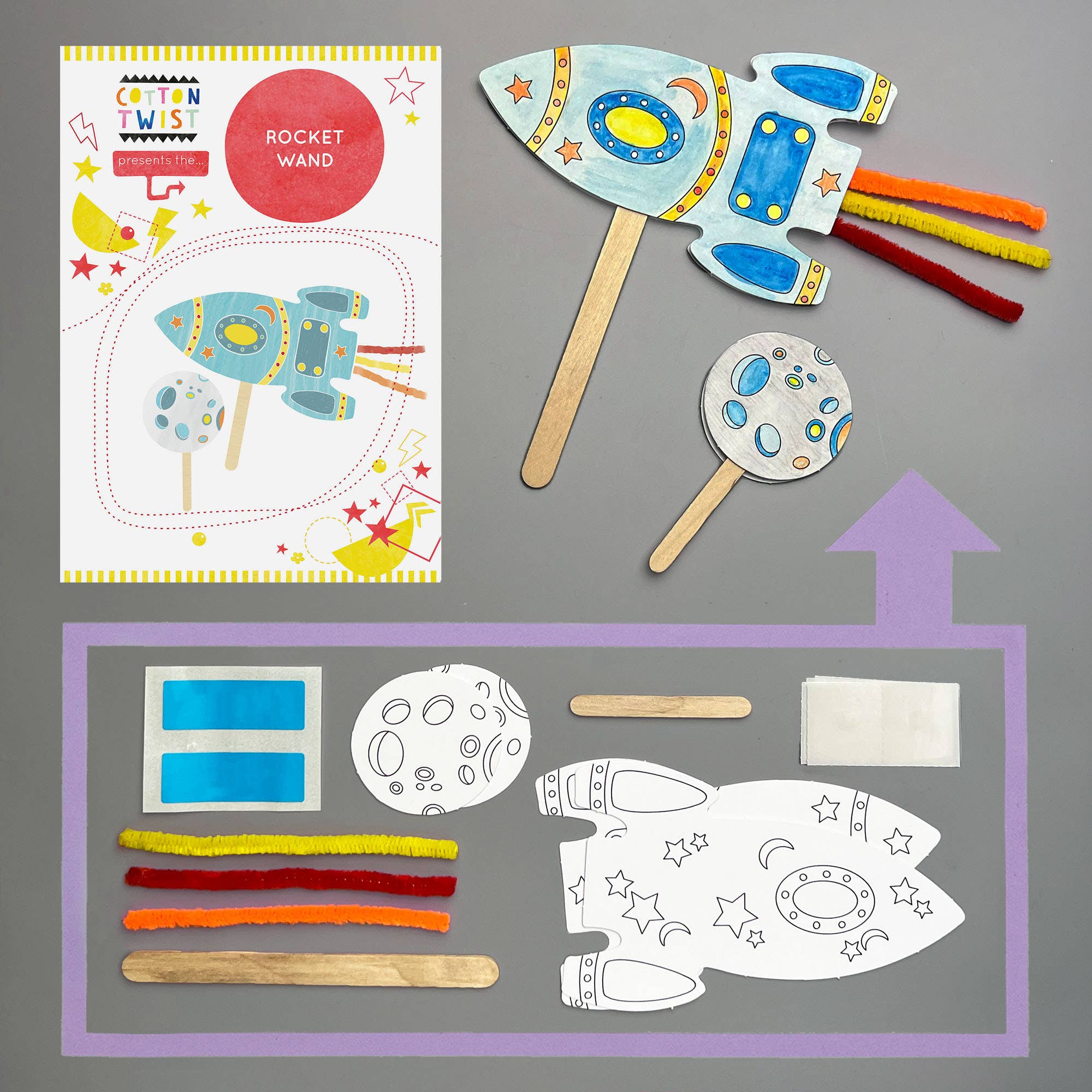 COTTON TWIST - Make Your Own Rocket Wand