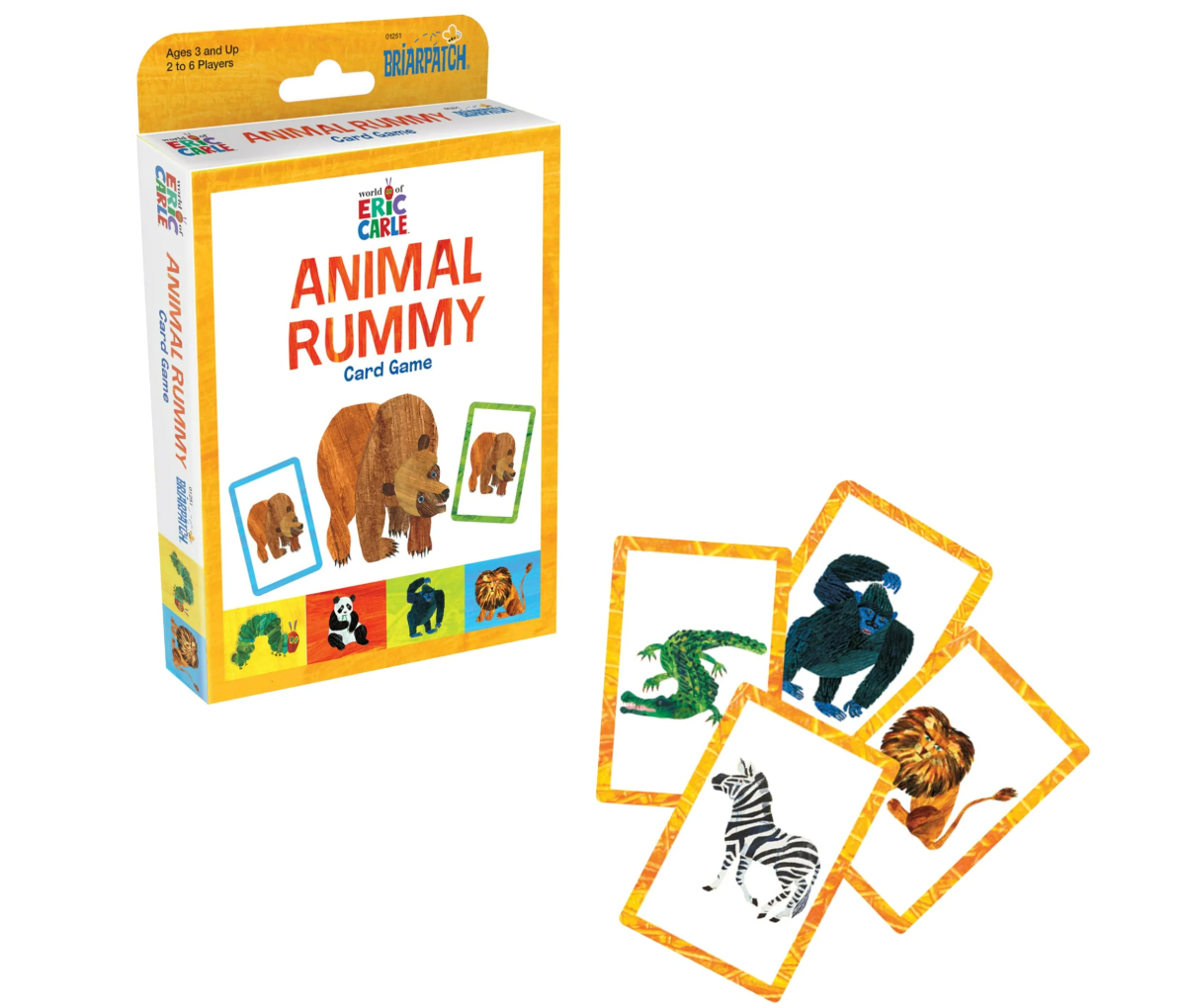 Animal Rummy Card Game - World of Eric Carle