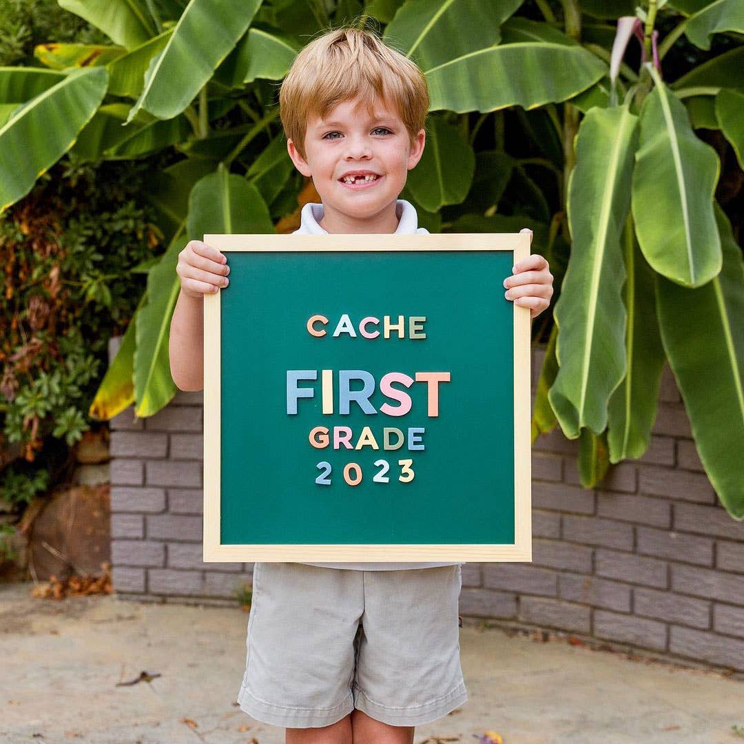 15x15 inch Green Magnetic Chalkboard