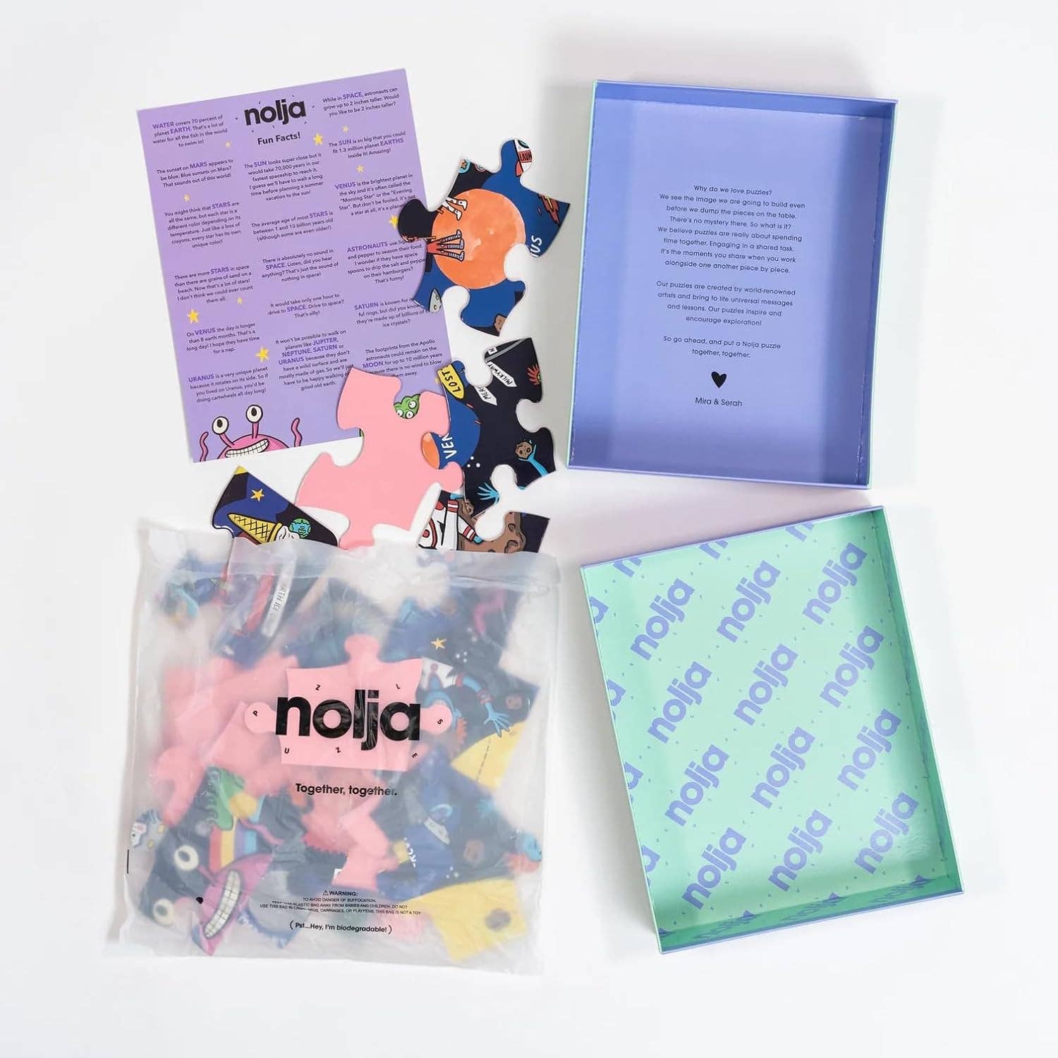 NOLJA Space Jigsaw Puzzle - 36 pieces