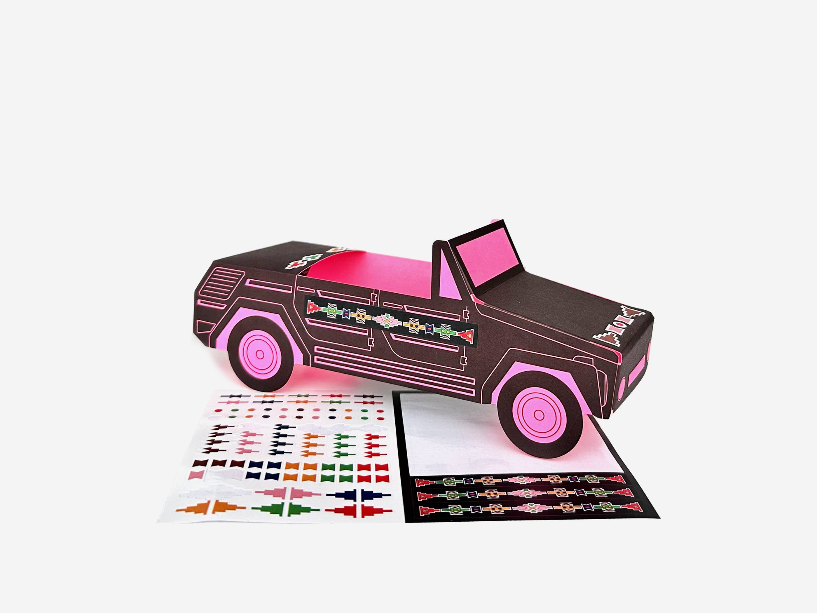 MAJO IDEAS VOL ③ — CARS Sticker Based Art Pack