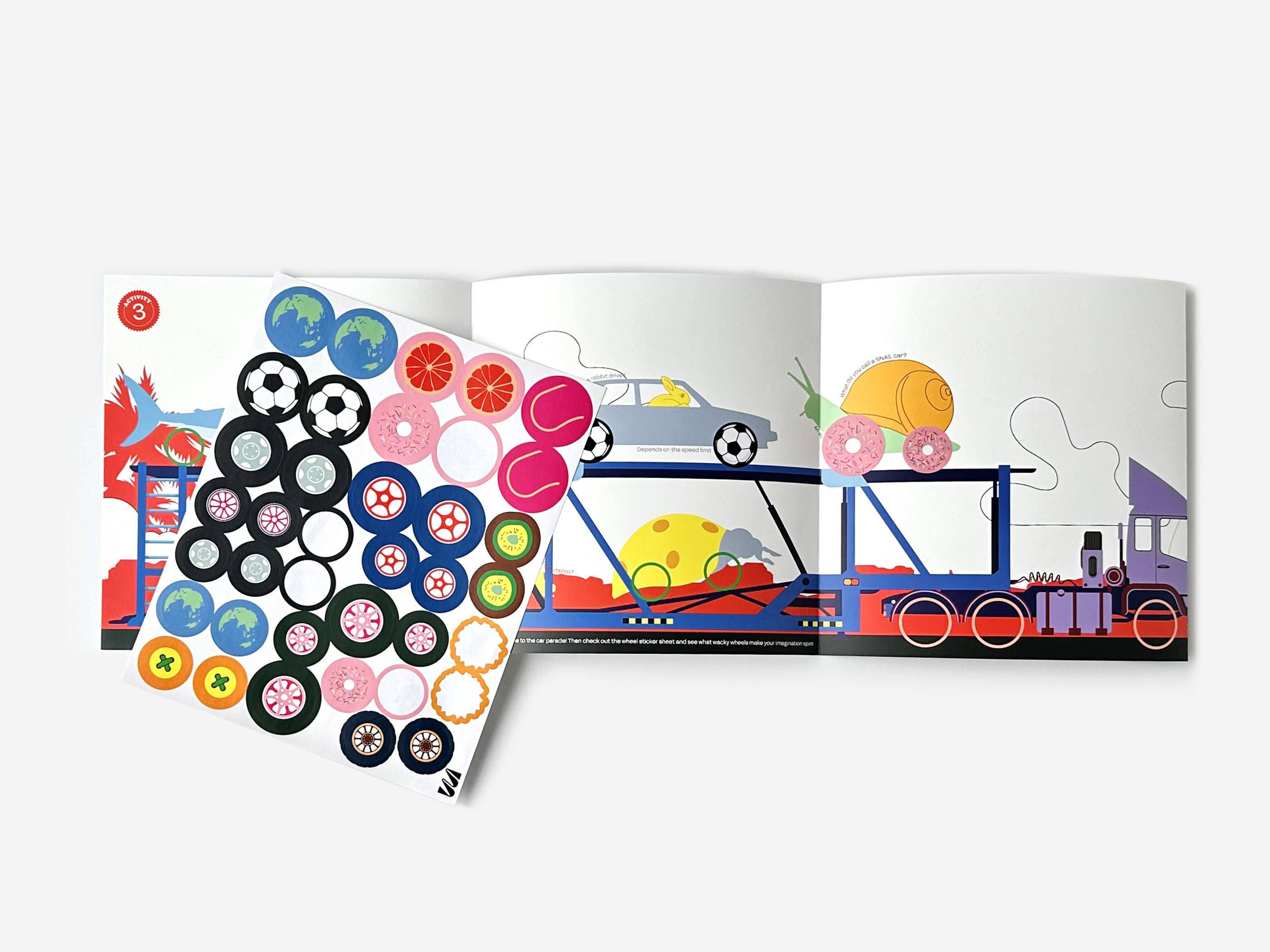 MAJO IDEAS VOL ③ — CARS Sticker Based Art Pack