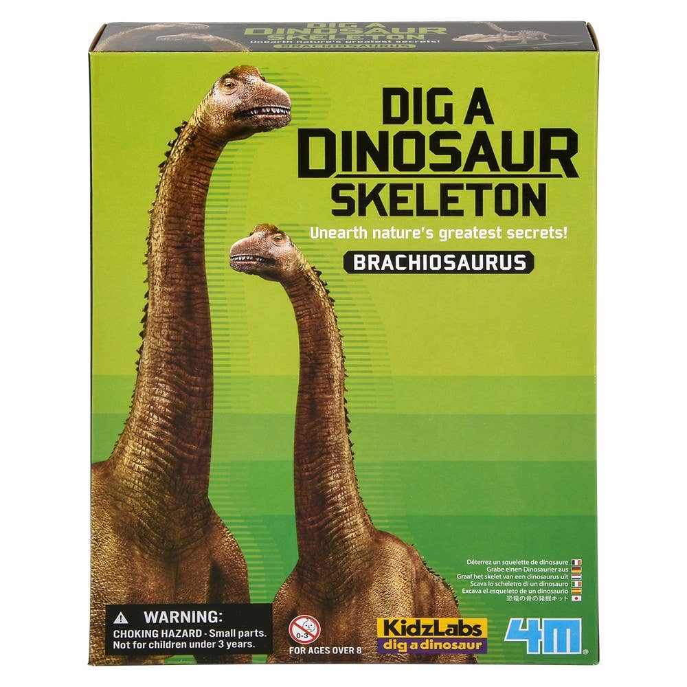 KidzLabs  Dig A Dinosaur Skeleton - Brachiosaurus