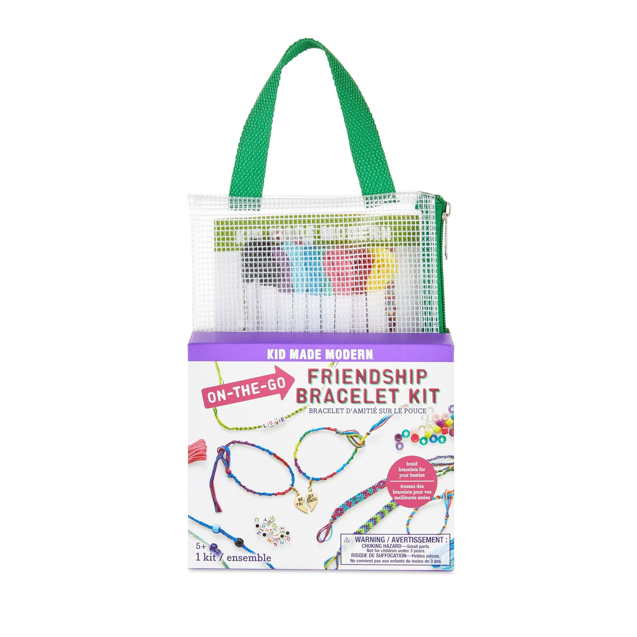 KID MADE MODERN On-The-Go Friendship Bracelet Kit