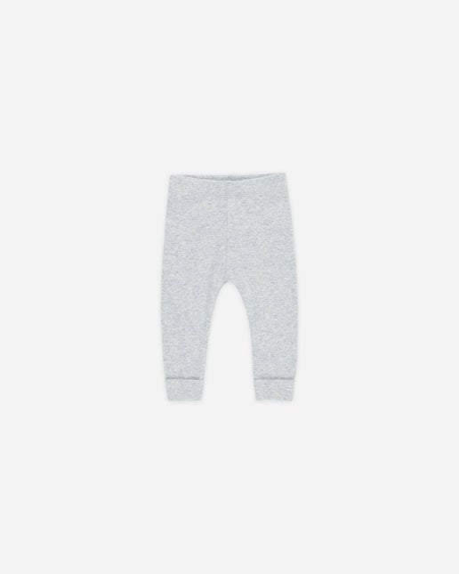 QUINCY MAE Dusty Blue Ribbed Long Sleeve Set