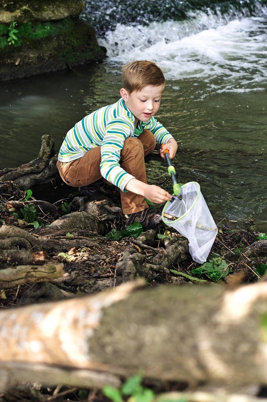 HABA Terra Kids Scoop Net w/ Adjustable Handle – Catch & Explore
