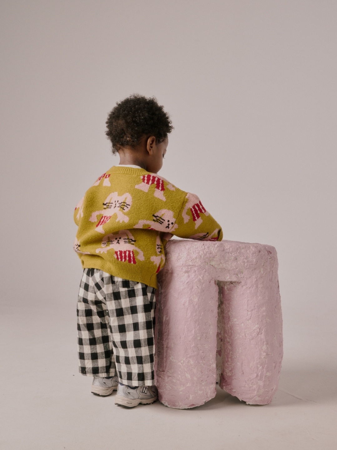 MILK TEETH Max Sweater Green