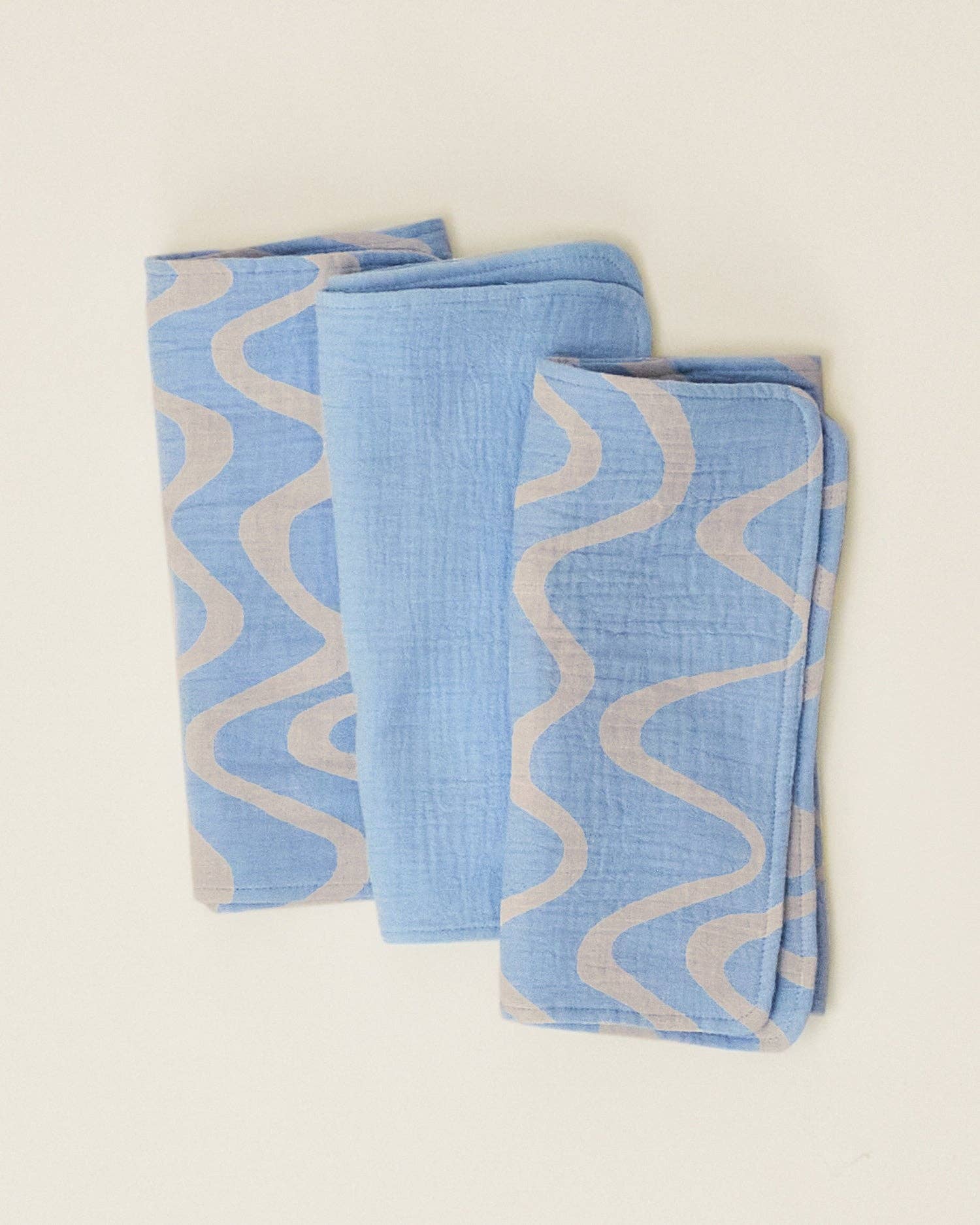 Storq x Kindred Bravely Organic Muslin Burp Cloth 3pk