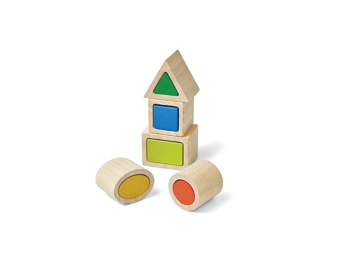 PLAN TOYS Geo Matching Blocks