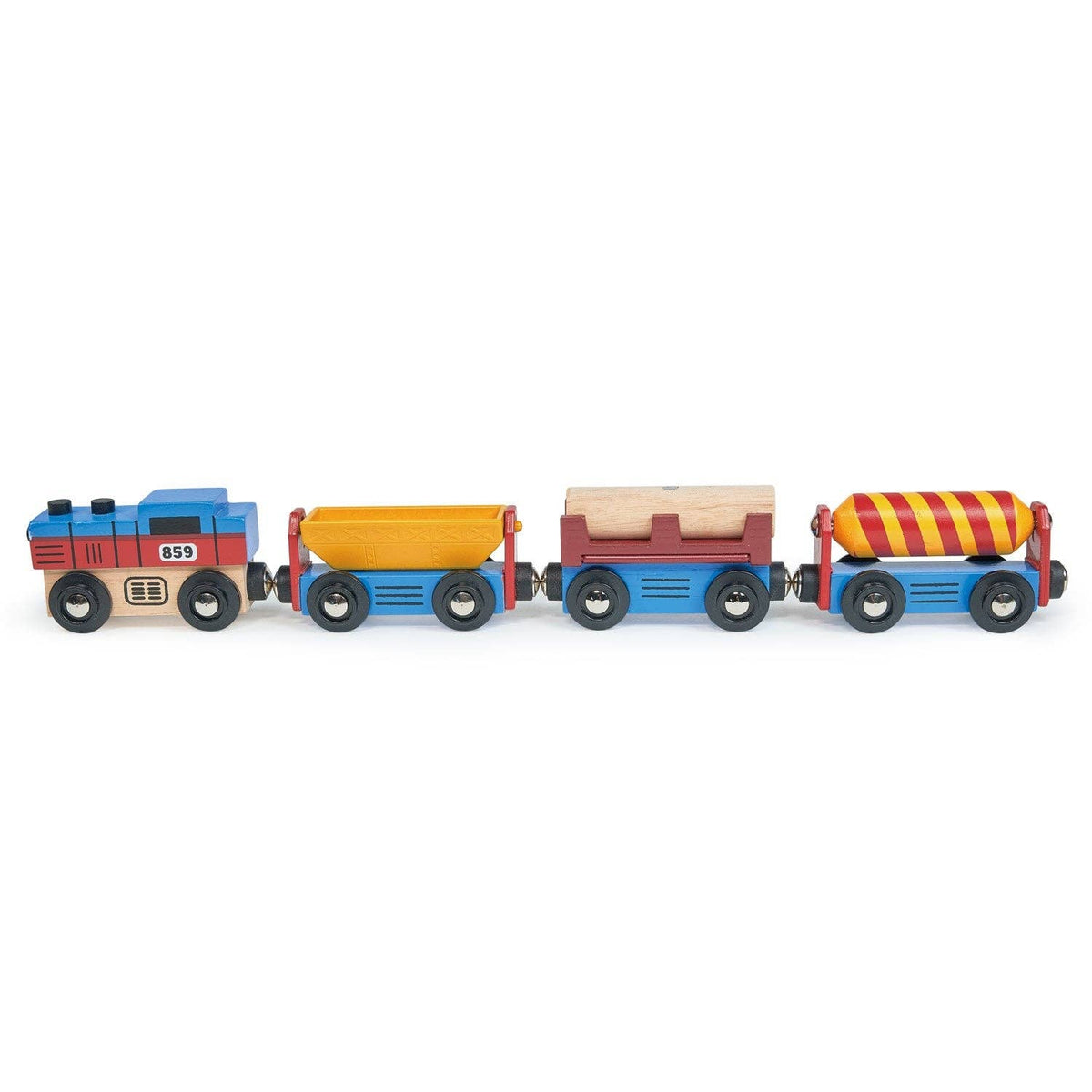 The Wooden Cargo Train