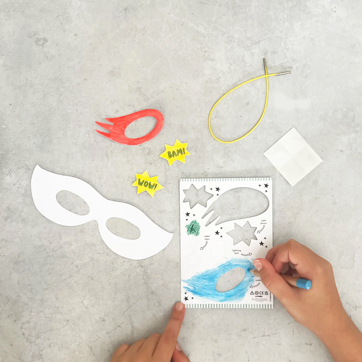 COTTON TWIST - Make Your Own Superhero Mask