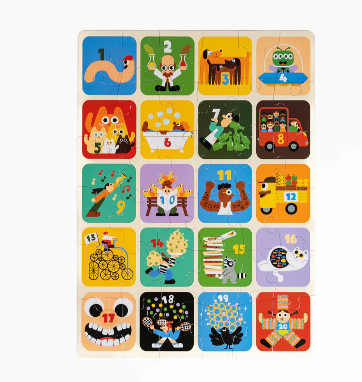 NOLJA Easy as 1,2,3 Puzzle - 36 Large Pieces