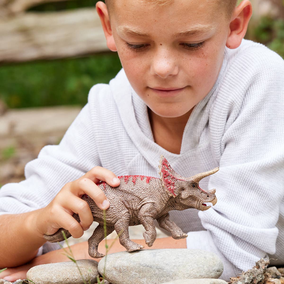SCHLEICH Triceratops Dinosaur Toy