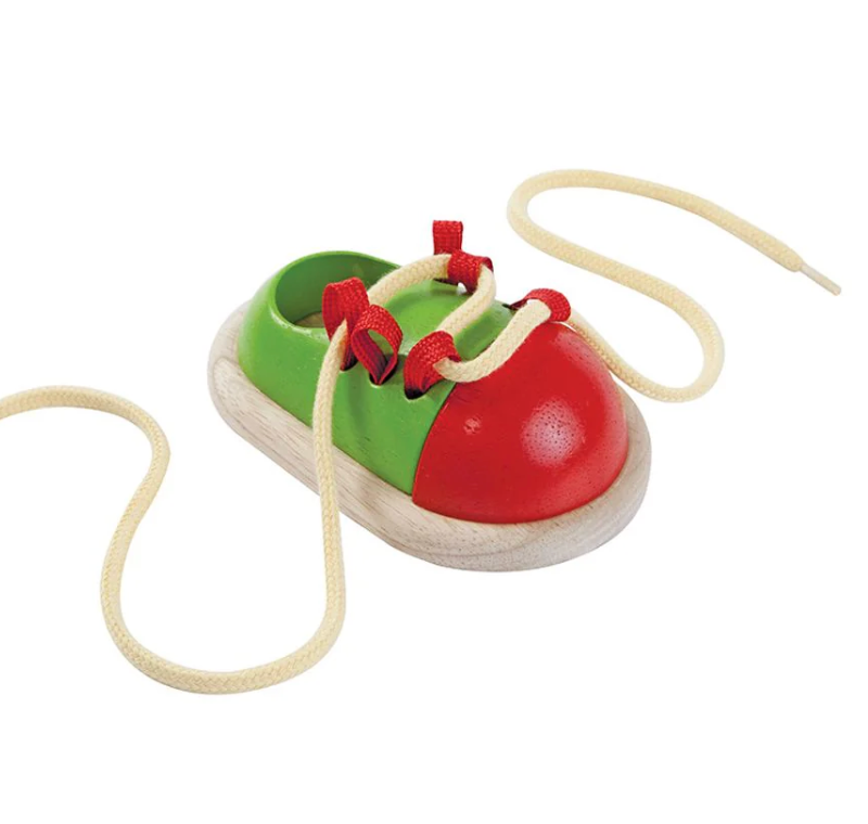 PLAN TOYS Tie-up Shoe