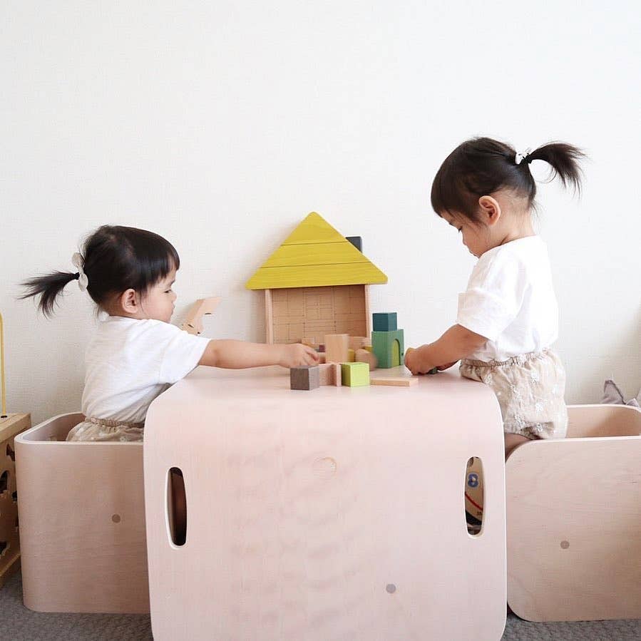 KIKO + GG* Tsumiki Building House-Shaped Block Set