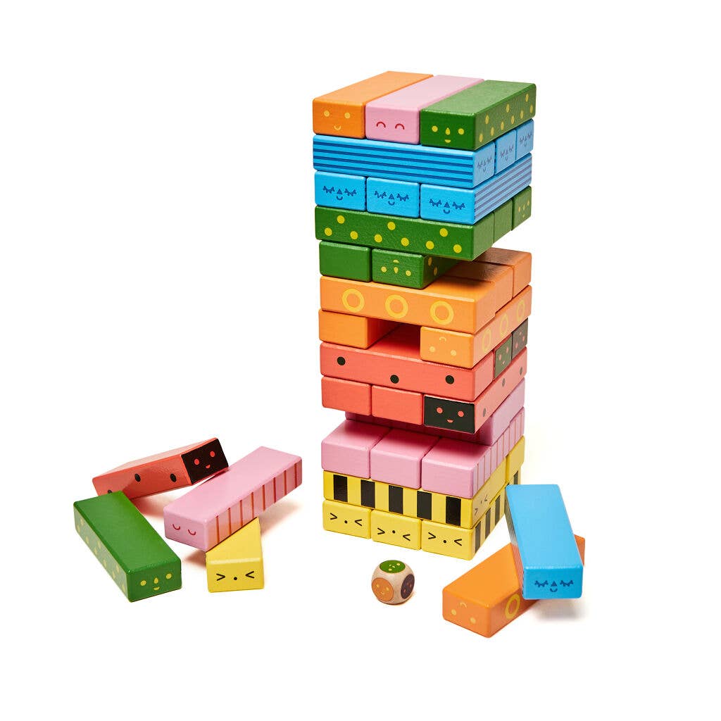 KIDOKI - Stack a Bug Wooden Balance Game