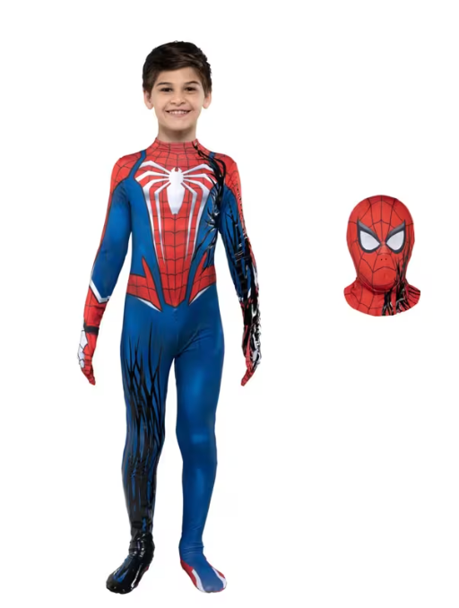 Zentai Marvel Spider-Man 2™ Advanced Suit 2.0 Symbiote Takeover Costume