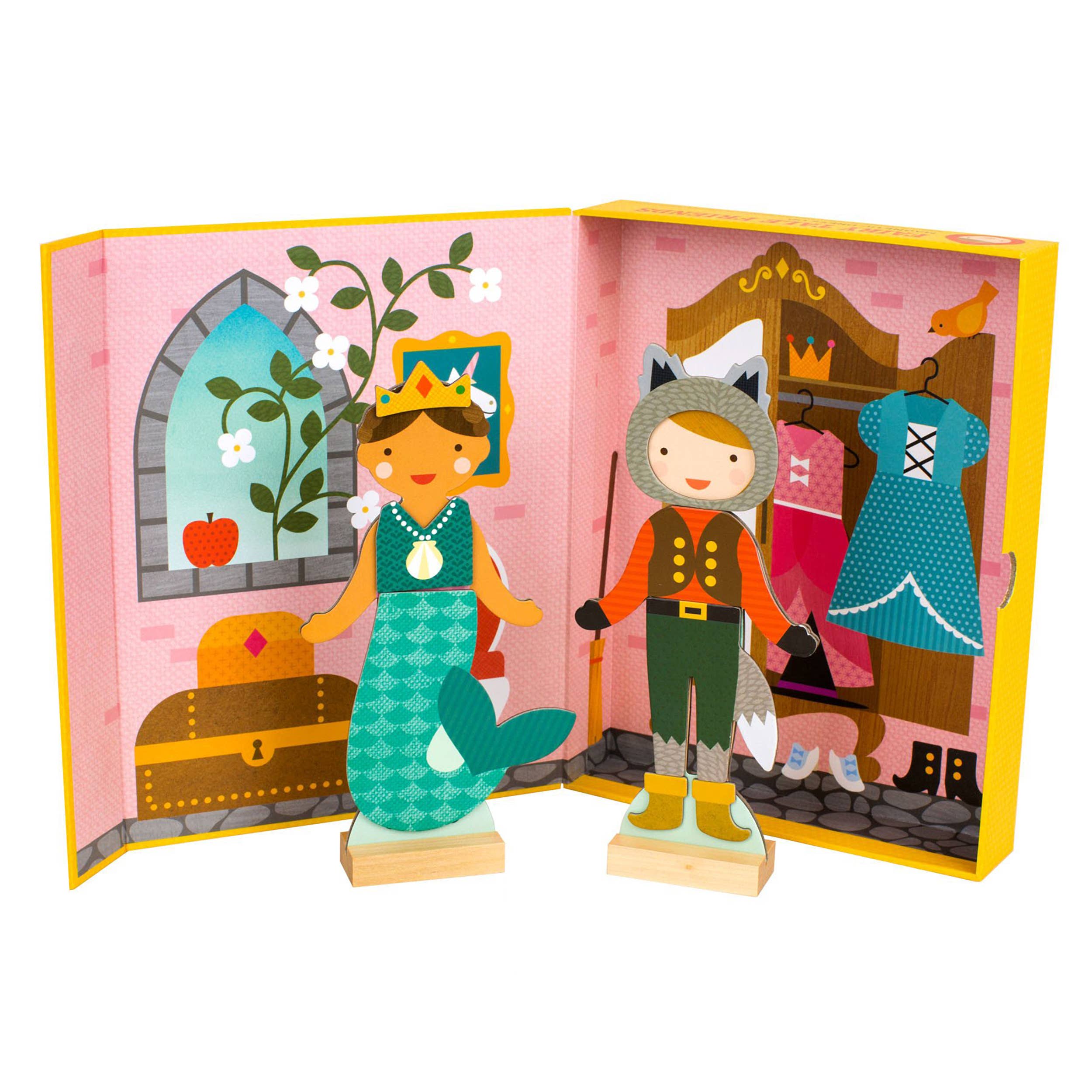 Fairy Tale Friends Magnetic Dress Up Play Set