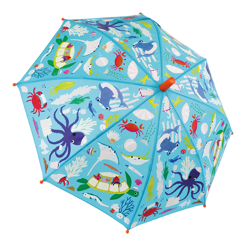 Ocean Colour Changing Umbrella