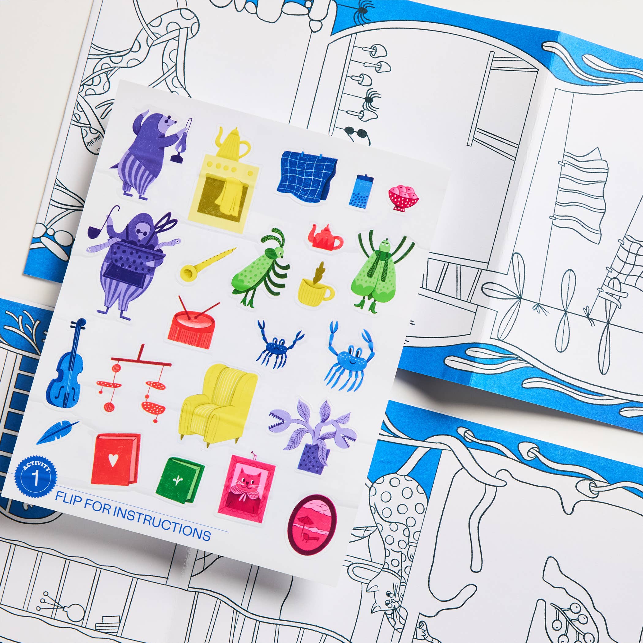 MAJO IDEAS - VOL ①① — HOME Sticker Based Art Pack