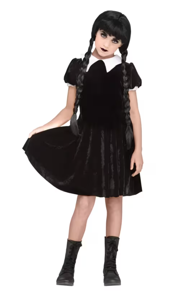 Wednesday Gothic Costume Dress