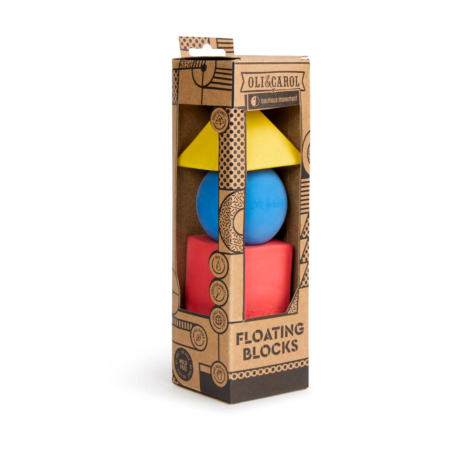 OLI & CAROL Bauhaus Movement Geometric Figures  - Primary