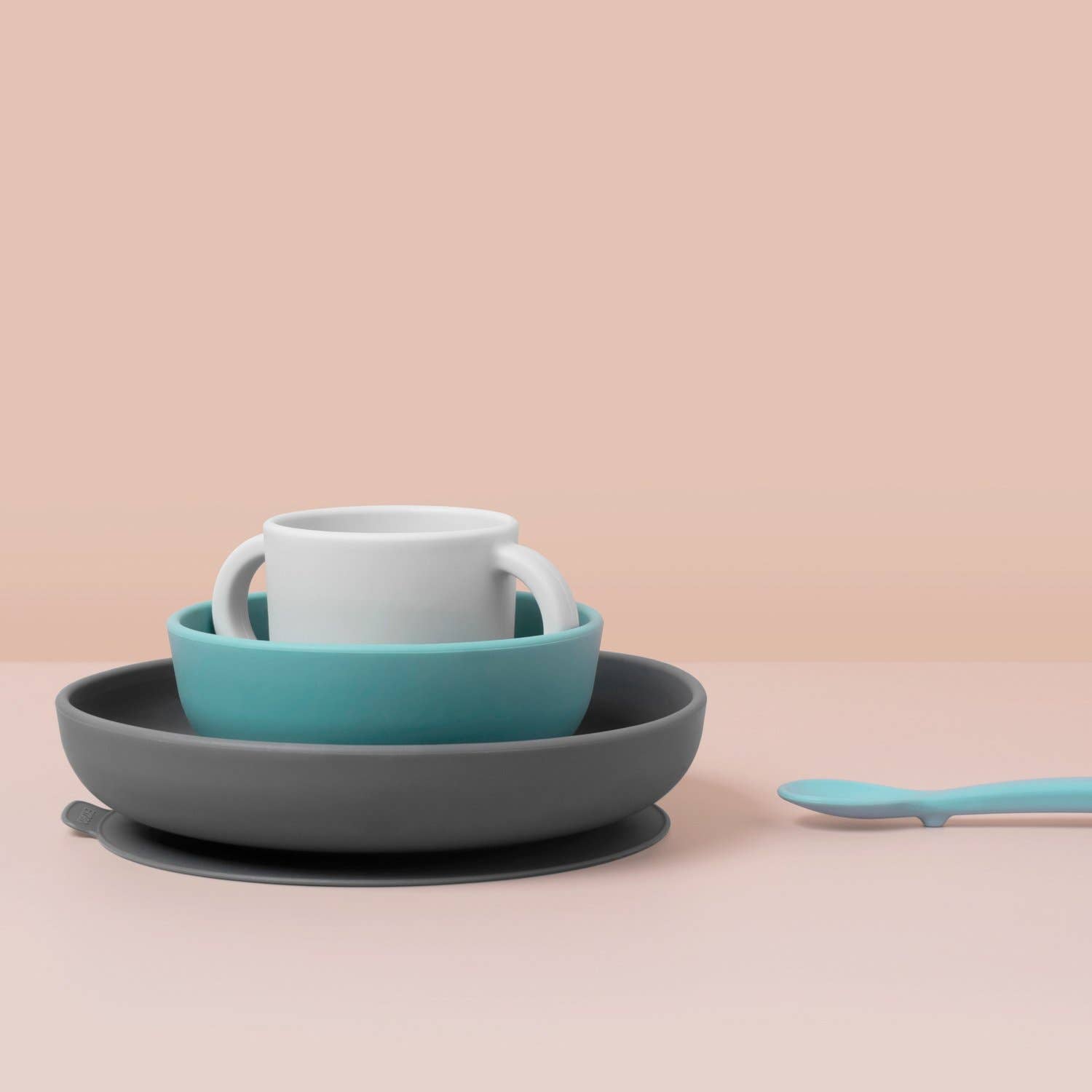 EKOBO Silicone Baby Meal Set - Lagoon