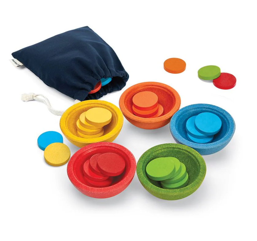 PLAN TOYS Sort And Count Cups
