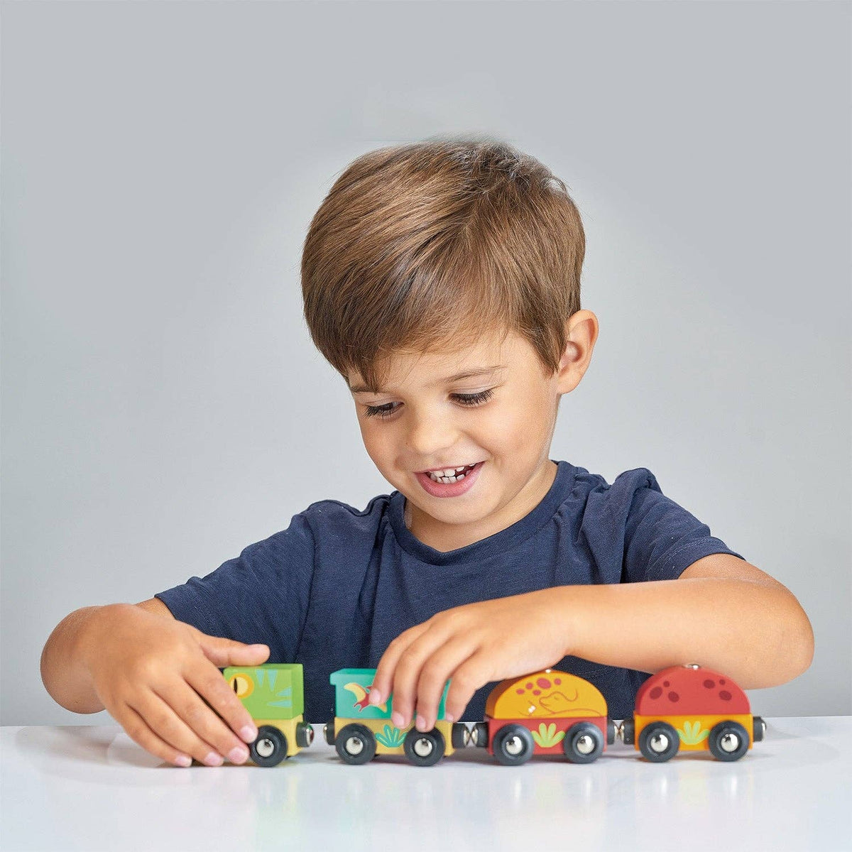 The Wooden Dinosaur Train