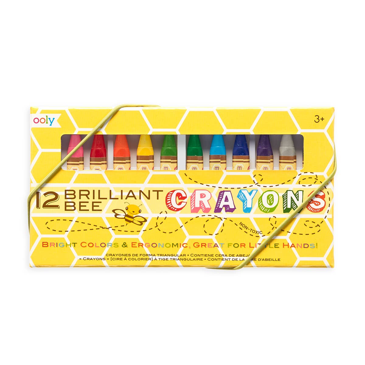 OOLY - Brilliant Bee Crayons- Set of 12
