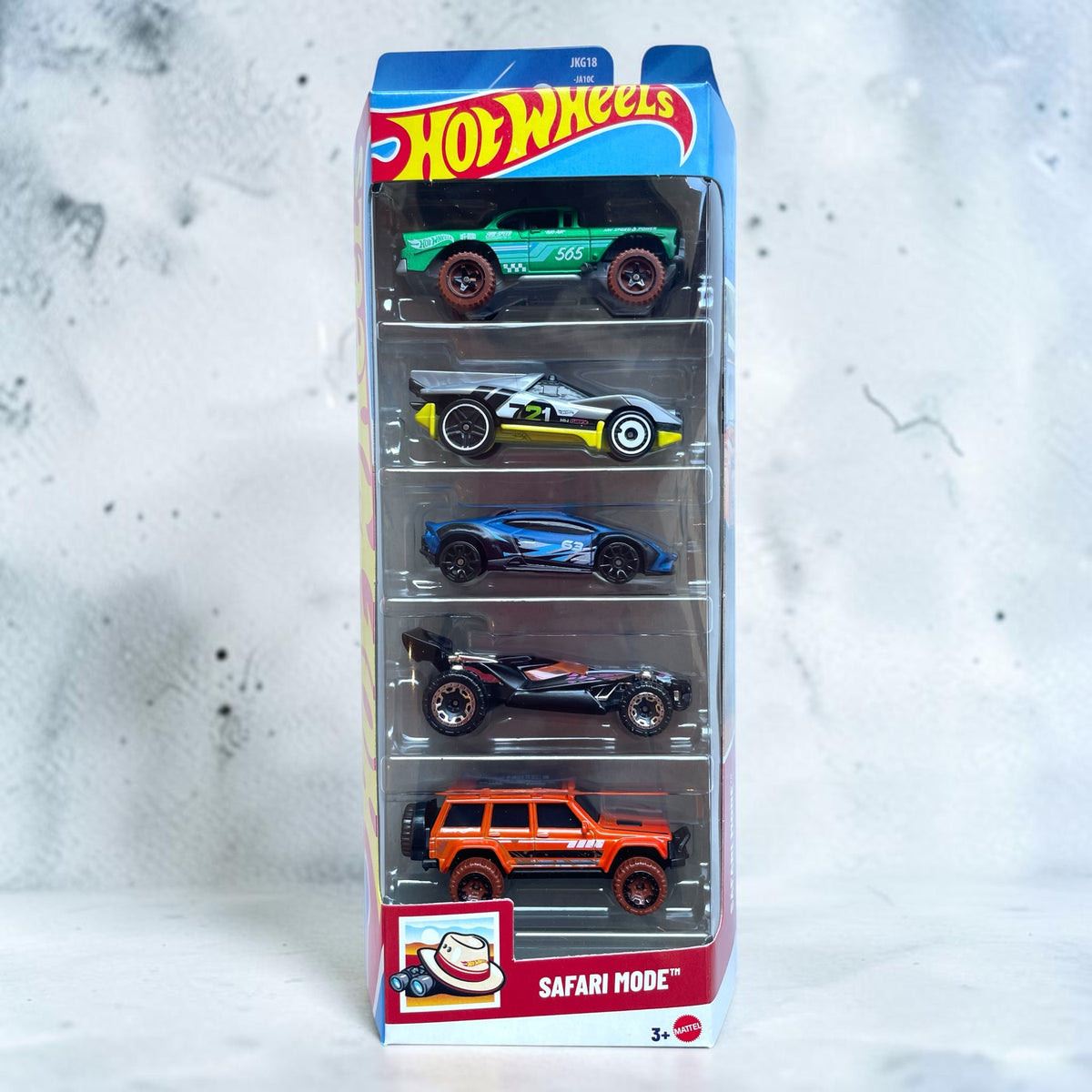 Hot Wheels 5-Car Pack - Safari Mode