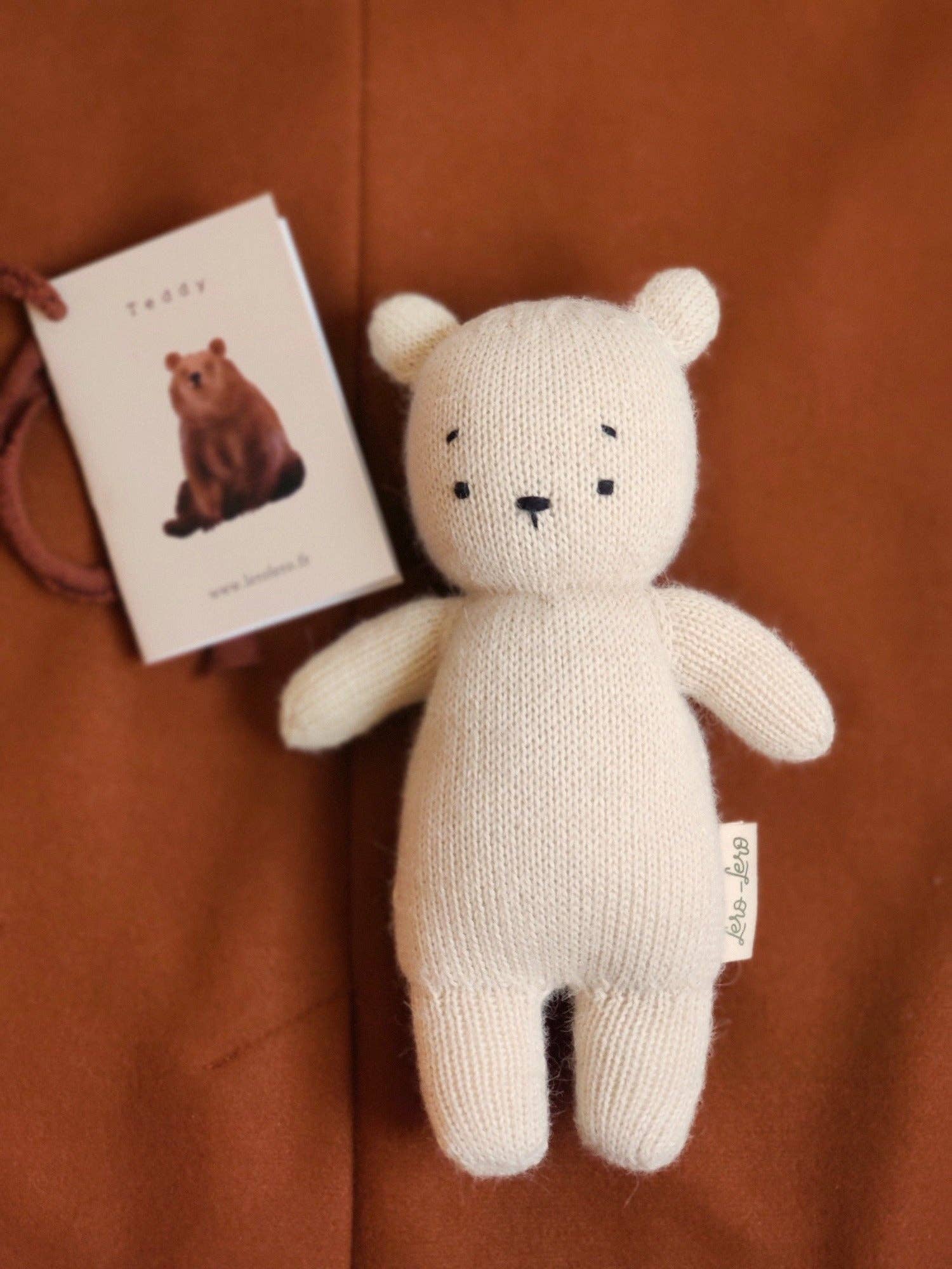 SNOW - Alpaca Teddy Bear - Lero Lero