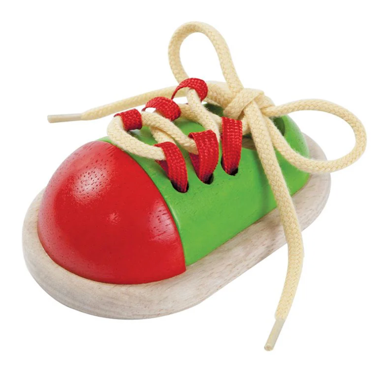 PLAN TOYS Tie-up Shoe