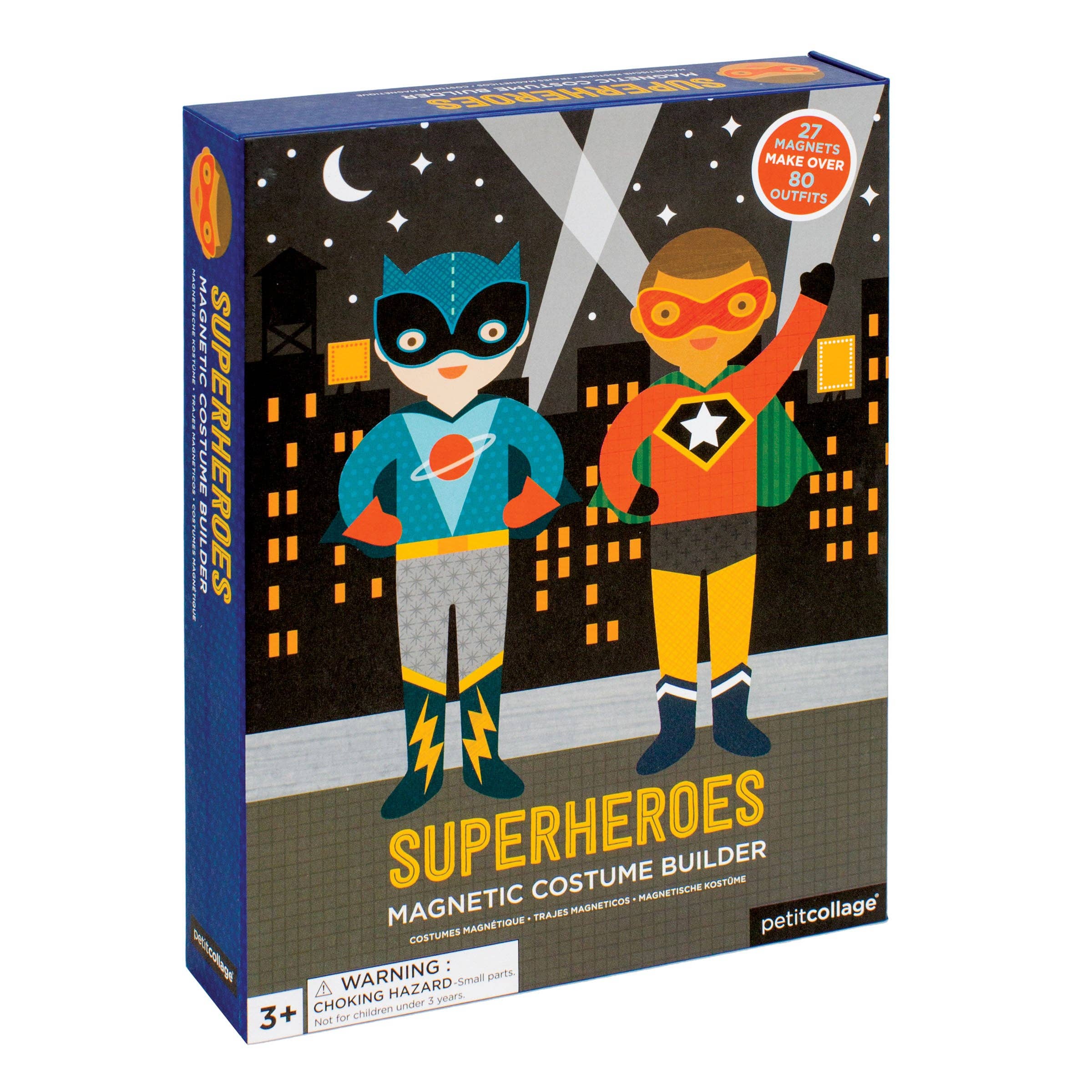 Superheroes Magnetic Dress Up Set